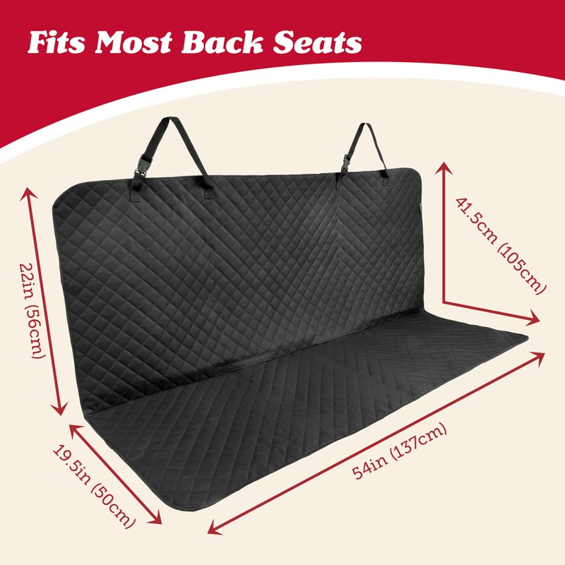 Lusso Gear Car Seat Protector for Baby Car Seat (Bench