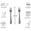 Kitchen Flatware Set 12 Pieces Stainless Steel Dinner Forks Flatware