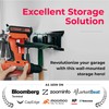 TIDYME Garage Tool Organizer Wall Mount - 48 inches -