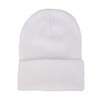 CANCA Unisex Cuff Warm Winter Hat Knit Plain Skull Beanie