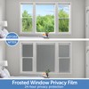 HIDBEA Frosted Window Privacy Film - Non Adhesive Static Cling