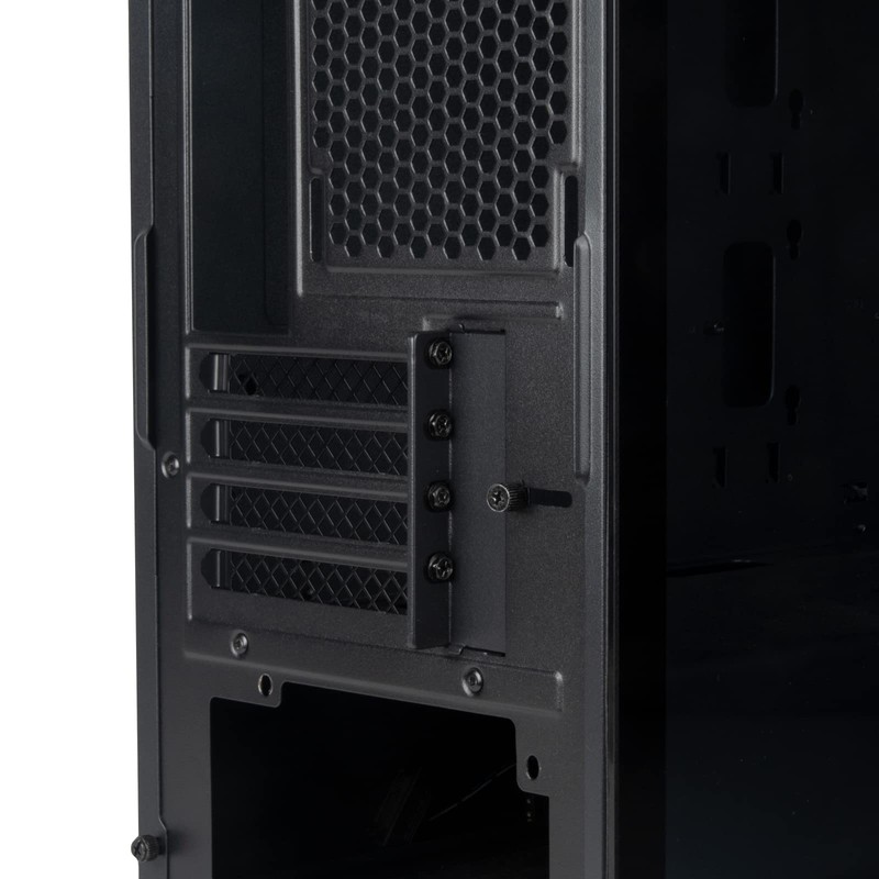 SilverStone Technology AEROSLOTS Gen2 4-Pack Vented Expansion Slot Covers, Black,