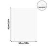 DARENYI White ABS Plastic Sheets 16 x 12'' x 1/8