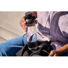 Mepal - Trinkflasche Mepal Vita - Große Wasserflasche - 2 Öffnungen für zusätzlichen Trinkkomfort - Wiederbefüllbare Trinkflasche - Sport Trinkflasche - 900 ml - Vivid mauve