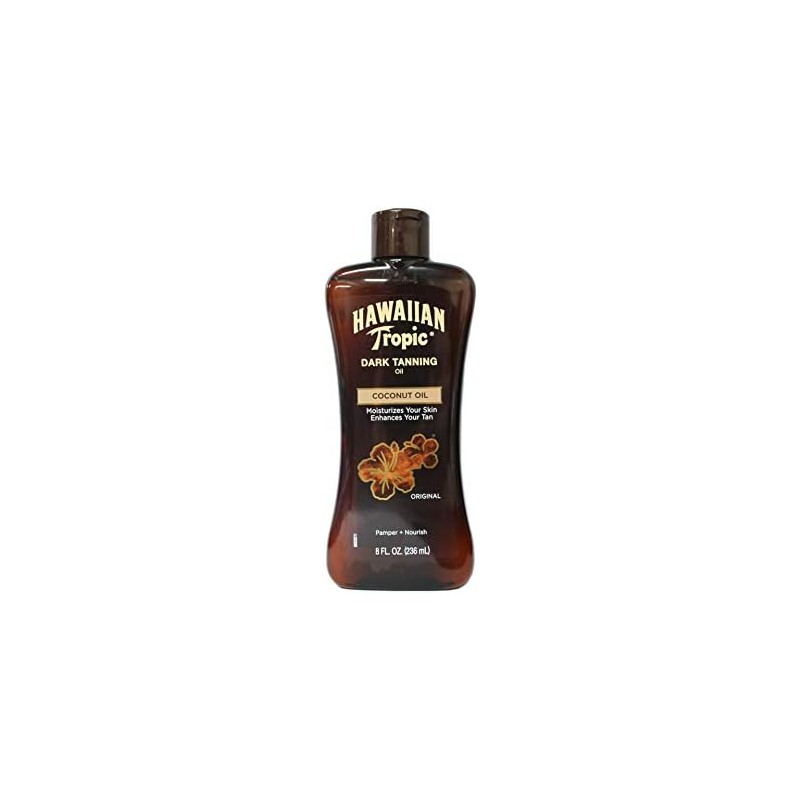 Hawaiian Tropic Dark Tanning Oil, Original 8 fl oz (237