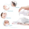 FUTISKY 4-Pack Mini Plastic Foaming Soap Pump Dispenser Bottles, BPA-Free,