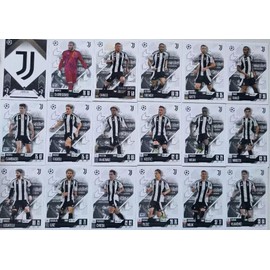 Match Attax 2024 2025 Juventus Full Base Card Team Set