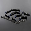G-PLUS Silicone Radiator Coolant Tube Clamps Kit Compatible with 1990-1995