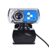 360 Degree Rotation USB HD 12 Megapixels Webcam Free Drive