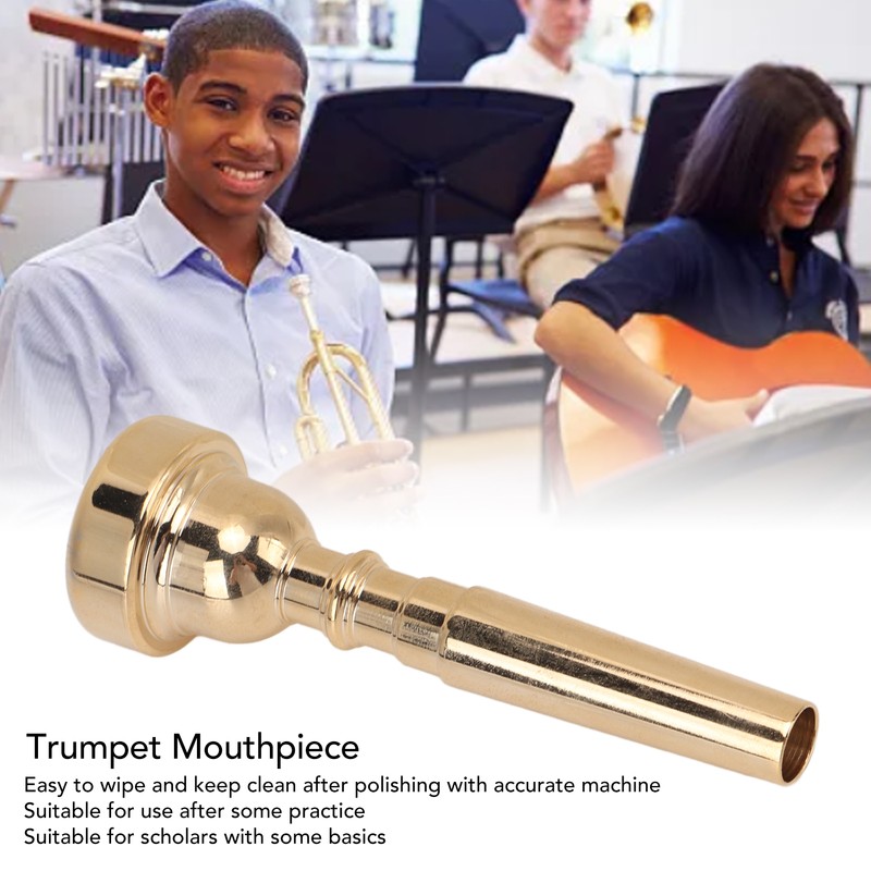 Trumpet Mouthpiece Professional Replacement for Beginners 5C Musical Instrument Accessories