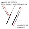 AONNOUS Pair 340mm 90Newtons Side Window Gas Struts for EGR