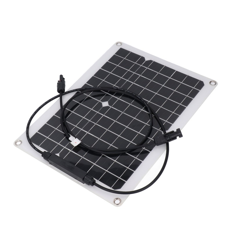 Small Solar Panel Flexible Kit 18V 15W for Battery Charging