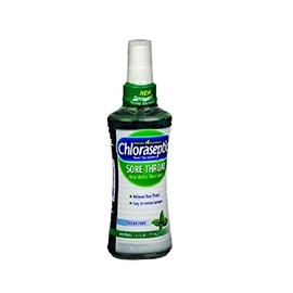 Chloraseptic Sore Throat Spray | Menthol Flavor | 6 fl oz | Pack of 2