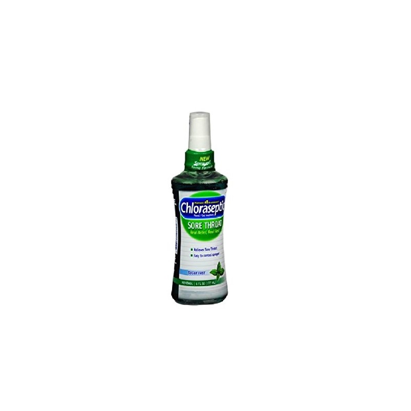 Chloraseptic Sore Throat Spray | Menthol Flavor | 6 fl
