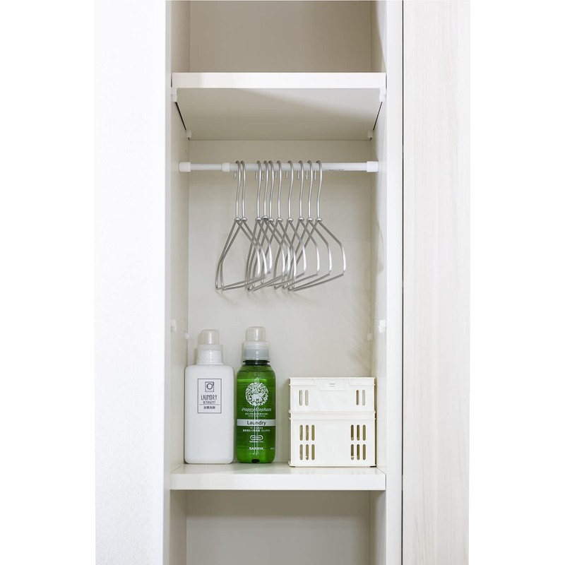 Sekisui Resin Shoji LPM-SS Living Pole Mini White