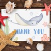 Whaline 30 Pack Under the Sea Thank You Cards with