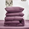 Luxlovery Purple Comforter Set Cal King Pale Mauve Bedding Comforter