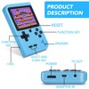 PTEROMYS Retro Handheld Game Console with 500 Classic FC Games