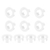 uxcell 10pcs Sink Overflow Rings, Bathroom Kitchen Basin Trim Bath
