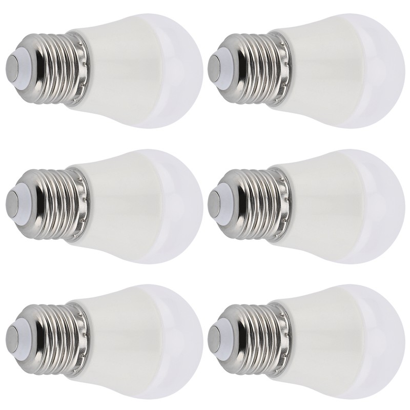 6 PCS 5W Mini LED Light Bulbs Warm White E26
