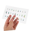 OHPHCALL Sparkling Face Stickers Crystal Diamond Bling Jewel Rhinestones Temporary