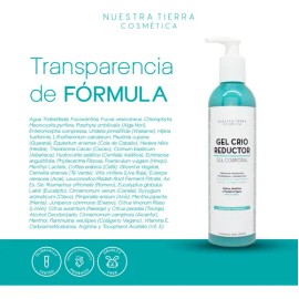 Gel Crio Reductor Estilizante, Masaje, Vendas Frías.                                                                                                  