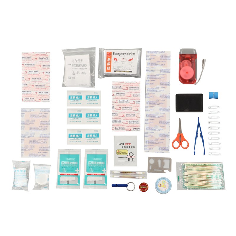 Emergency Survival Kit Waterproof EVA Wear Resistant Portable Medical Kit
