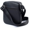 LITT Crossbody Messenger Stash Bag Blocks Oduor | Charcoal Lined