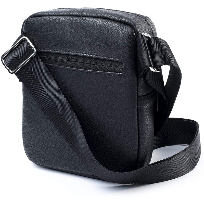 LITT Crossbody Messenger Stash Bag Blocks Oduor | Charcoal Lined