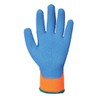 Portwest A145 Cold Protection Grip Glove - Latex Orange/Blue, Medium