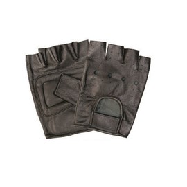 Unisex Adult AL3001 Fingerless glove Large Black