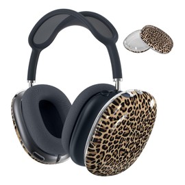 Case for AirPods Max Headphones by MMOBIEL - Soft TPU Ear Cups Case - Anti-Scratch Protective Case - (Panther)