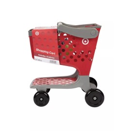 Target Toy Shopping Mini Cart 12 Pieces Kids Groceries Fruit BRAND NEW IN HAND