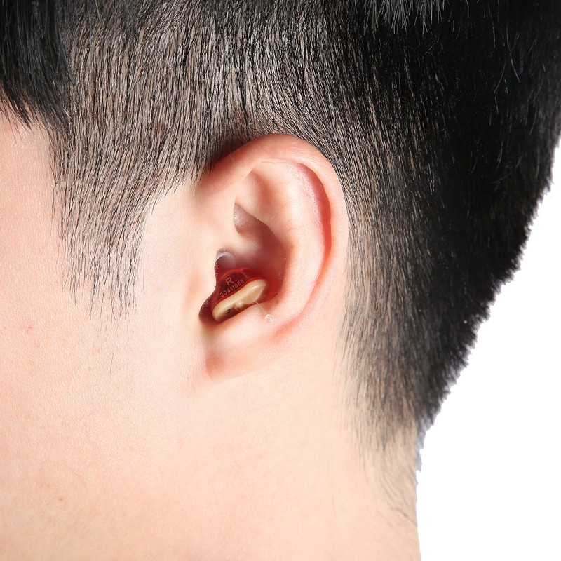 Wireless Hearing Aids Mini InEar Type Ear Sound Amplifier Elder