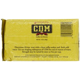 CDM Automatic Drip Ground Coffee & Chicory 13 oz. Brick (Pack of 4)