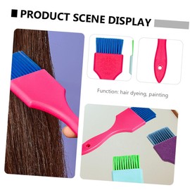 Vaguelly Hair Dye Brush Set 3pcs Professional Tint Applicator Brushes for Salon Use Suitable for Hair Coloring and Highlights Comfortable to Hold for Precise Application