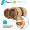 Cash Acme 22604LF 1/2-Inch by 3/4-Inch FNPT Sharkbite Water Heater