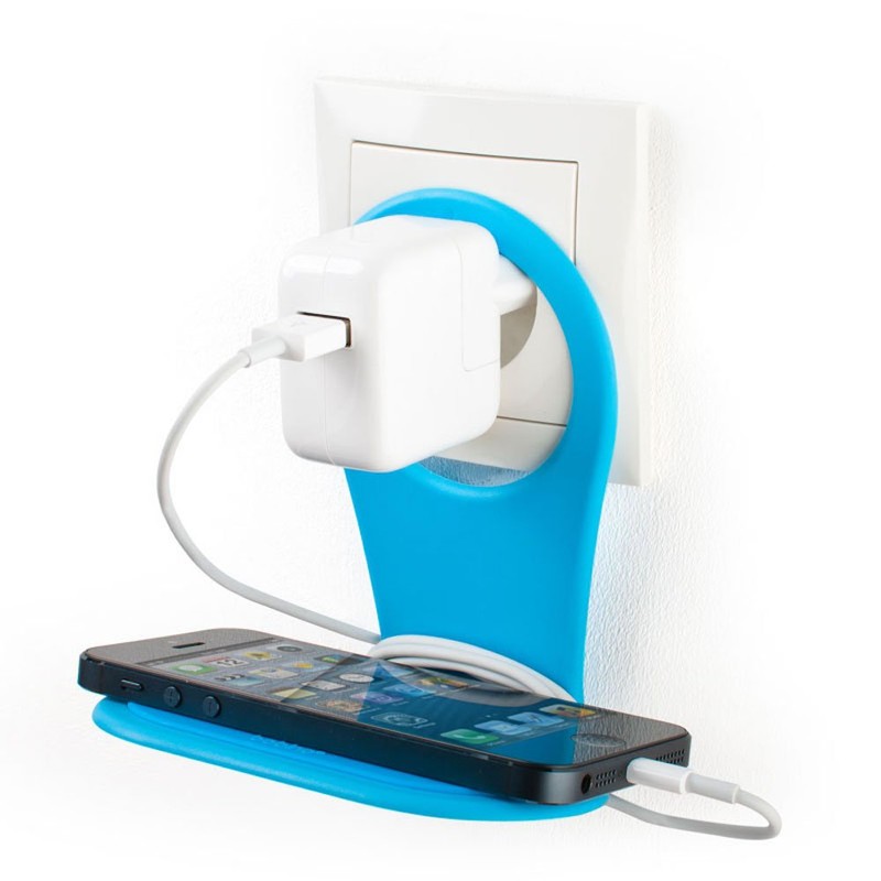 Bobino Phone Holder - Red - Stylish Minimalist Charging Shelf