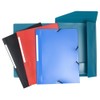 Exacompta - Ref 55810E - Elasticated 3-Flap Folders - Suitable