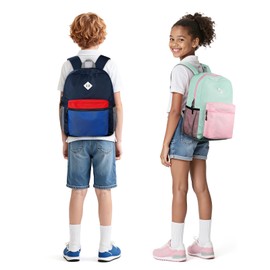 mibasies Kids Backpack for Boys 5-9: Large Boys Backpack for Elementary School
