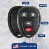 KeylessOption Key Fob Cover Case Replacement for 2006 2007 2008