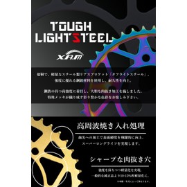 XAM: Zam New Steel Sprocket 428-48 428-48 [Manufacturer Part Number: B3206R48]