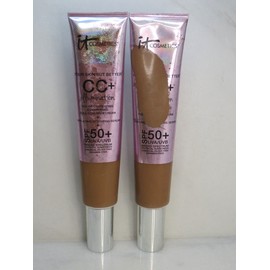 IT COSMETICS CC+ ILLUMINATION COLOR CORRECTING SPF 50 RICH 2.53 OZ DETAILS 2PCS