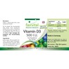Fairvital Vitamin D3 500 IU Cholecalciferol 100 Capsules