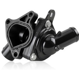 MINETPS 19320-PNA-003 Engine Coolant Thermostat Housing Fit for Honda Civic 2002-2005 2.0L, CR-V 2002-2006 2.4L for Acura RSX 2002-2006 2.0L Replace 19301-PNA-003 19320PNA003