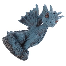 BESPORTBLE Resin Dragon Statue Garden Micro Landscape Ornament Outdoor Decor Dragon Figurine for Adults