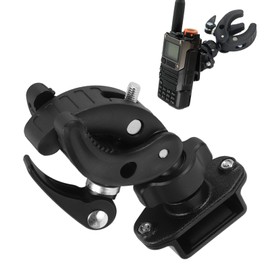 2 Way Radios Bracket, Motorcycle Mount Adjustable Handheld Radio Bike Holder, for Motorcycle Bike, for Various Two Way Radios