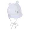 Sterntaler Unisex Baby Peaked Cap. - Cap White (White 500)
