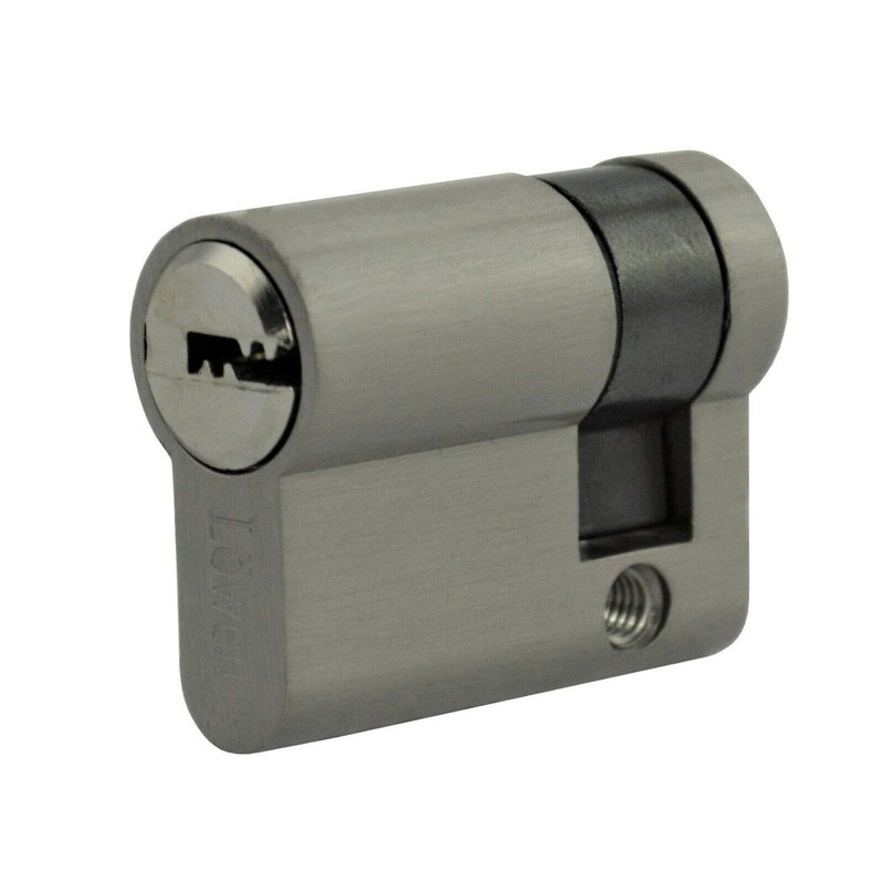 3x Half Cylinder Adjustable 40 mm 30/10 Simultaneous Locking Including