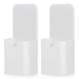 KufaerBeam Magnetic Pen Marker Holders, Magnetic Pen Holder for Whiteboard, Dry Erase Marker Pen Holder, Magnetic Pen Holders for Fridge, Whiteboards, Refrigerators, Home, Office (White)